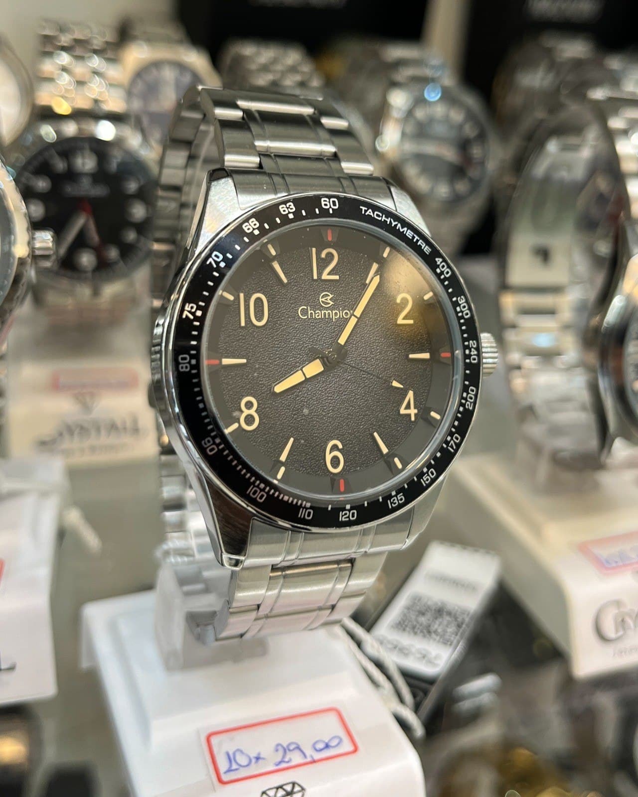 Relógio Champion Prata