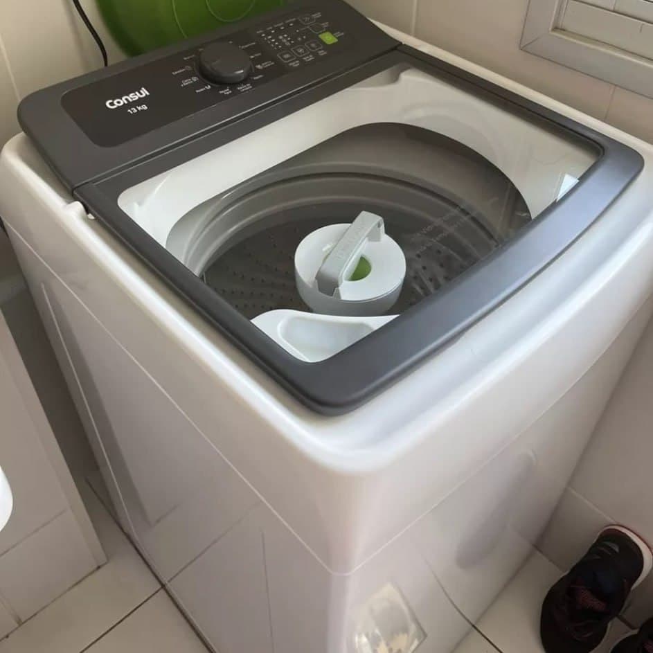 Máquina De Lavar Consul 13kg Com Modo Eco Branca CWN13AB 220V