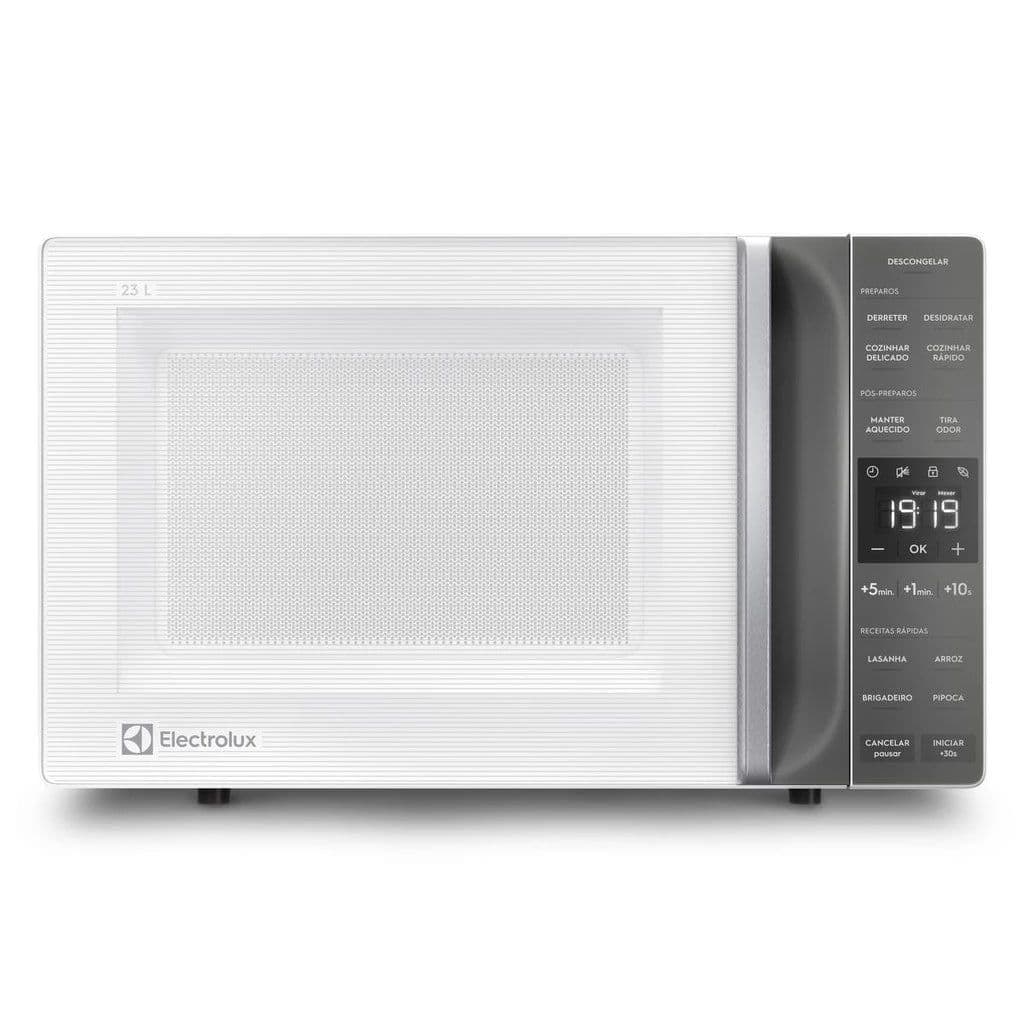 Micro-ondas Electrolux 23L Branco Efficient com Descongelamento Assistido (ME23B)